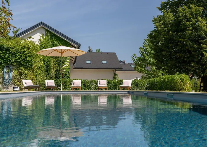 Luxus Mit Grossem Pool Alleinlage Naehe Graz Villa Erbersdorf